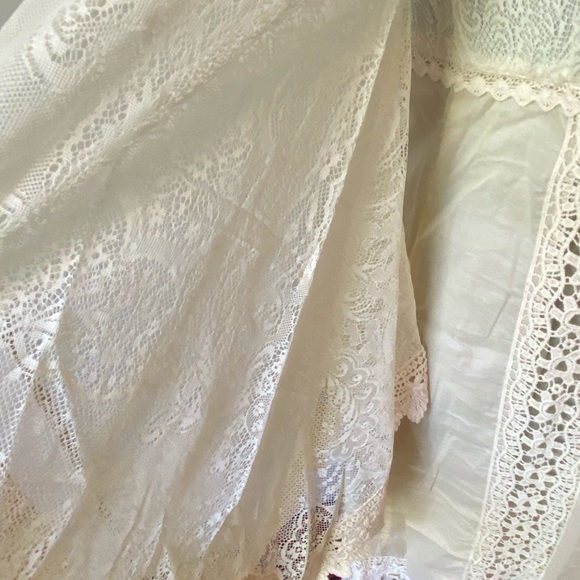 Free people cream colored lace dress - Picture 3 of 9